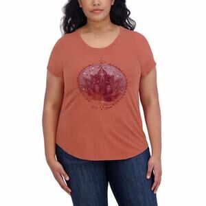 Lucky Brand Lotus Flower T-Shirt